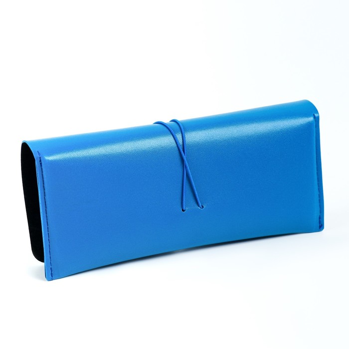 фото Набор для очков: футляр, чехол, салфетка, синий