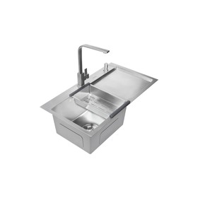 Мойка кухонная AVINA HM 7843 satin, врезная, выпуск 3 1/2, левая, 780х430х210 мм, сатин
Мойка кухонная AVINA HM 7843 satin, врезная, выпуск 3 1/2, левая, 780х430х210 мм, сатин