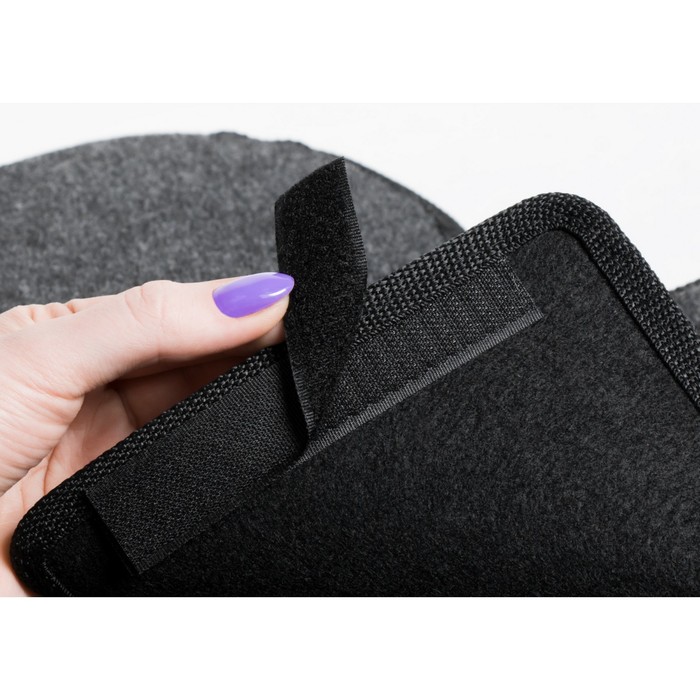 фото Коврики в салон автомобиля autoflex, hyundai tucson iii 2015-2021, текстиль, графит, 5 частей, с крепежом, 5230301 rival