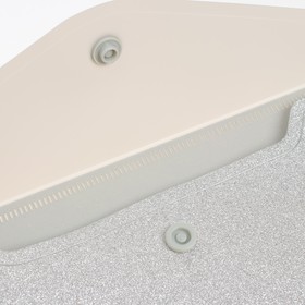 Папка-конверт на кнопке А6 deVENTE, горизонтальная, 114 х 158 мм, 350 мкм, Glitter Shine, фактура "песок", светло-серая
Папка-конверт на кнопке А6 deVENTE, горизонтальная, 114 х 158 мм, 350 мкм, Glitter Shine, фактура "песок", светло-серая