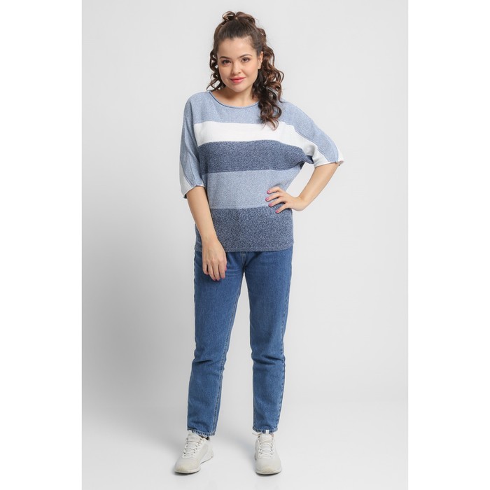 фото Джемпер женский, размер 42, цвет джинс злата