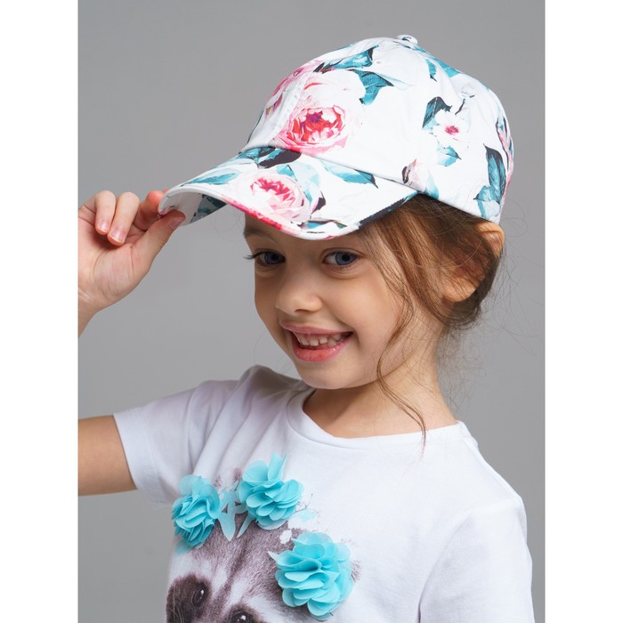 фото Бейсболка для девочки, размер 50 playtoday