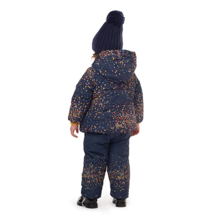 фото Комплект для девочки: полукомбинезон и куртка, рост 74 см playtoday