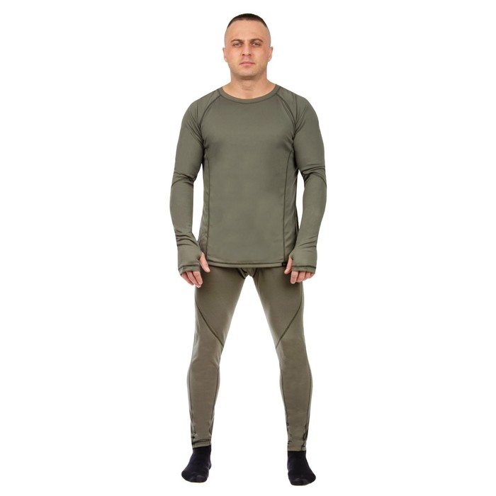фото Термобелье мужское 7.62 "defender", трикотаж, олива, р-р 48-50 рост 182-188