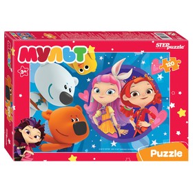 Пазл «Мультфильмы»: Ми-ми-мишки, Сказочный патруль и др., 120 элементов, МИКС
Пазл «Мультфильмы»: Ми-ми-мишки, Сказочный патруль и др., 120 элементов, МИКС