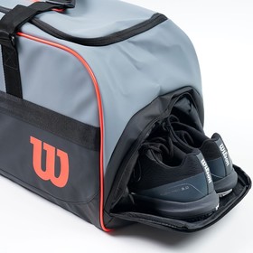 Спортивная сумка с отд. для ракеток "Wilson",отд. на молнии, цвет серый/черный 75х30х33см
Спортивная сумка с отд. для ракеток "Wilson",отд. на молнии, цвет серый/черный 75х30х33см