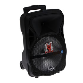 Портативная караоке система MAX Q80, microSD/USB/FM, Bluetooth 4.0, 15 Вт, 4400 мАч, чёрная
Портативная караоке система MAX Q80, microSD/USB/FM, Bluetooth 4.0, 15 Вт, 4400 мАч, чёрная
