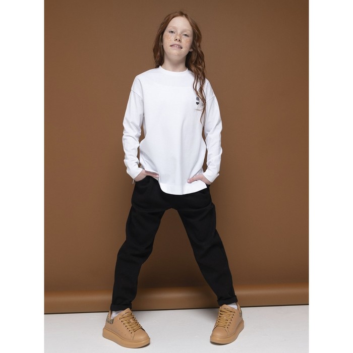 Джемпер для девочек, рост 146 см, цвет белый
Джемпер для девочек, рост 146 см, цвет белый