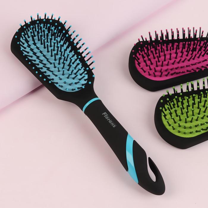 Расчёска массажная, 7 × 25 см, цвет МИКС 
Расчёска массажная, 7 × 25 см, цвет МИКС