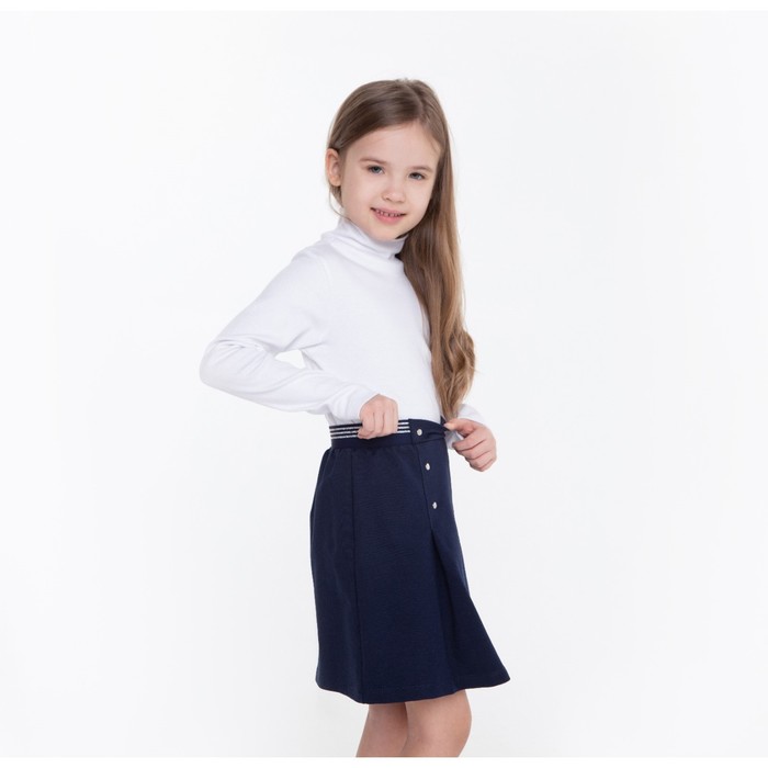 фото Юбка "школа-3" для девочки, цвет т.синий, рост 122 см (64) ivashka
