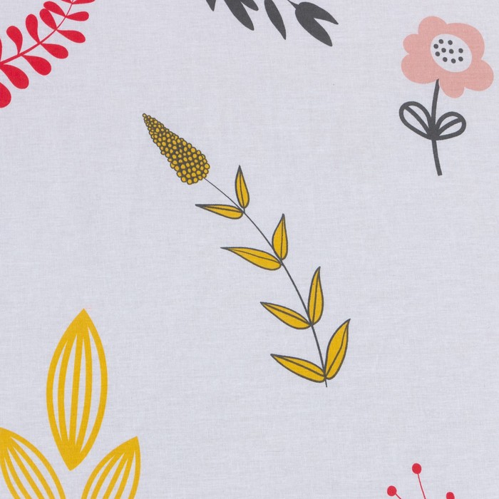 фото Простыня на резинке "этель" flower garden 160*200 + 25 см, 100% хлопок