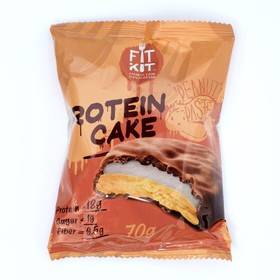 Печенье протеиновое Fit Kit Protein cake, со вкусом арахисовой пасты, спортивное питание, 70 г
Печенье протеиновое Fit Kit Protein cake, со вкусом арахисовой пасты, спортивное питание, 70 г