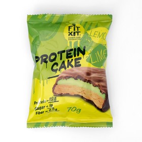 Печенье протеиновое Fit Kit Protein cake, со вкусом лимон-лайм, спортивное питание, 70 г
Печенье протеиновое Fit Kit Protein cake, со вкусом лимон-лайм, спортивное питание, 70 г