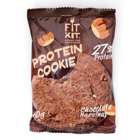 Печенье протеиновое Fit Kit Protein сookie, со вкусом шоколад-фундук, спортивное питание, 40 г
Печенье протеиновое Fit Kit Protein сookie, со вкусом шоколад-фундук, спортивное питание, 40 г