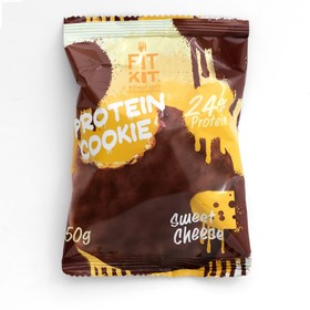 Печенье глазированное Fit Kit Protein chocolate сookie, со вкусом сладкого сыра, спортивное питание, 50 г
Печенье глазированное Fit Kit Protein chocolate сookie, со вкусом сладкого сыра, спортивное питание, 50 г