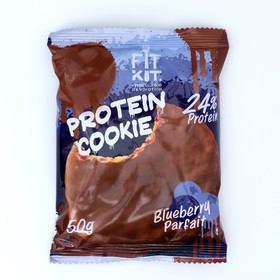 Печенье глазированное Fit Kit Protein chocolate сookie, со вкусом черничного парфе, спортивное питание, 50 г
Печенье глазированное Fit Kit Protein chocolate сookie, со вкусом черничного парфе, спортивное питание, 50 г