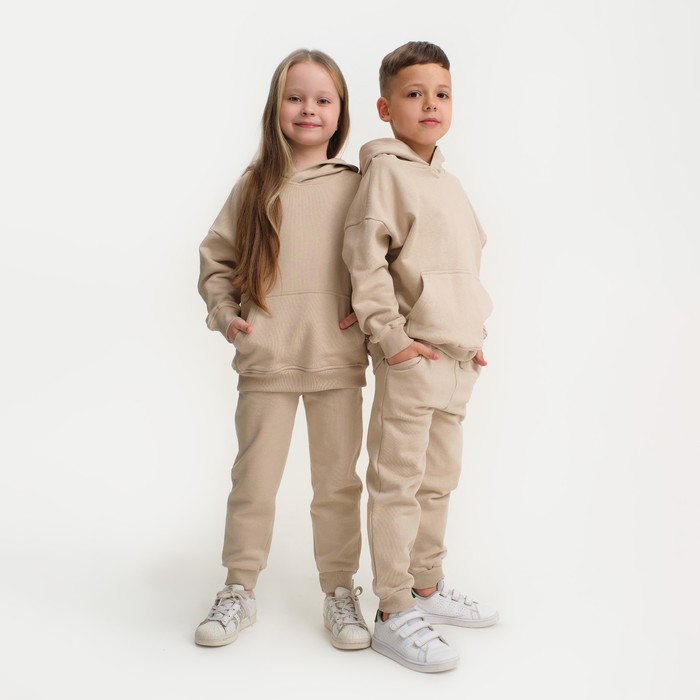 Костюм детский (худи, брюки) KAFTAN "Basic line", размер 30 (98-104), цвет кофейный
Костюм детский (худи, брюки) KAFTAN "Basic line", размер 30 (98-104), цвет кофейный