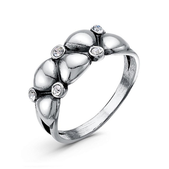 Кольцо "Зигзаг" треугольники, посеребрение с оксидированием, цвет белый, 18 размер
Кольцо "Зигзаг" треугольники, посеребрение с оксидированием, цвет белый, 18 размер