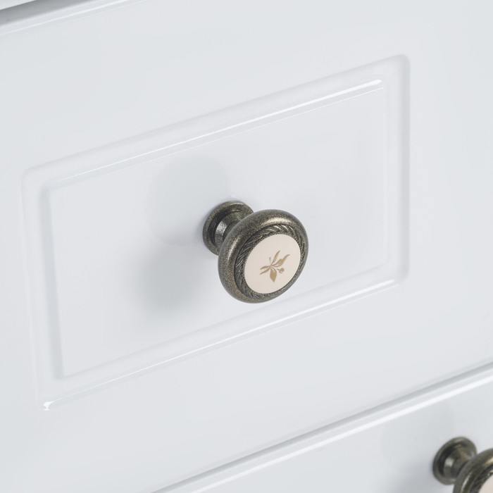 фото Комплект мебели для ванной: тумба "люси 75" + раковина "элеганс 75", 75 х 86,5 х 45 см