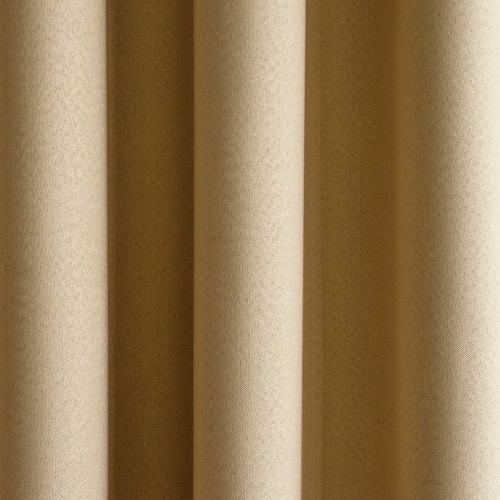 фото Комплект штор «мерлин», размер 2х145х270 см, цвет бежевый pasionaria