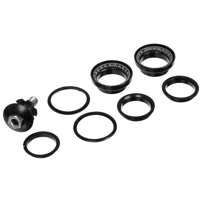 фото Рулевая колонка kl-b219, 1-1/8" безрезьбовая, стальная, цвет чёрный