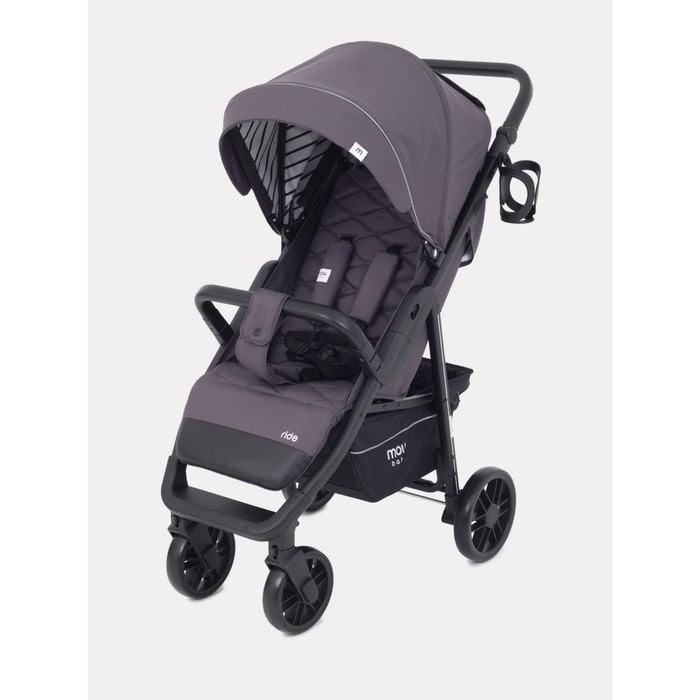 фото Коляска прогулочная mowbaby ride ra082, цвет carbon
