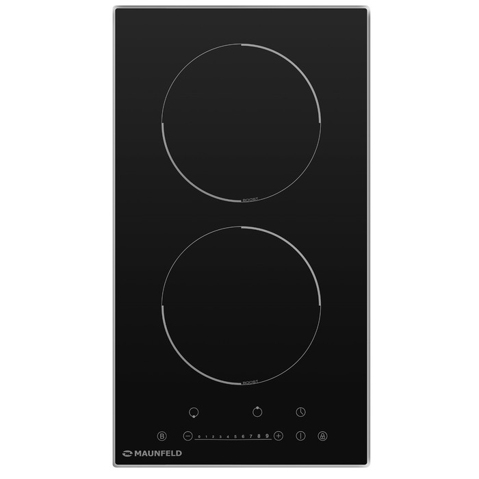 Варочная поверхность MAUNFELD EVSI292BK, индукционная, 2 конфорки, сенсор, чёрная
Варочная поверхность MAUNFELD EVSI292BK, индукционная, 2 конфорки, сенсор, чёрная