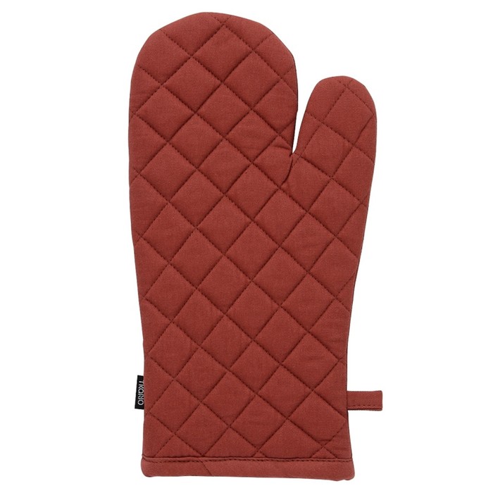 фото Прихватка-варежка терракотового цвета prairie, размер 33х17 см