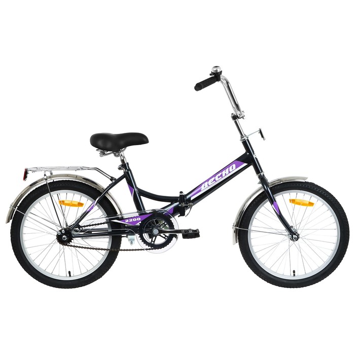 фото Велосипед 20" десна-2200 z010, цвет чёрный, размер 13,5"