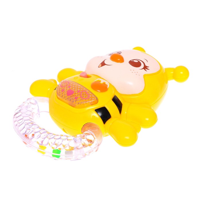 фото Игровой набор «весёлая пчёлка», звук, свет, 3 массажных мячика zabiaka