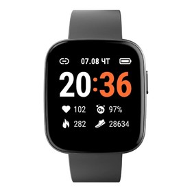 Фитнес-браслет Geozon Marathon G-SM19BLK, 1.4", пульсометр, пульсоксиметр, 230мАч, черный
Фитнес-браслет Geozon Marathon G-SM19BLK, 1.4", пульсометр, пульсоксиметр, 230мАч, черный