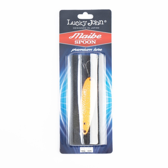 фото Блесна колеблющаяся lucky john maibe spoon, 18 г, цвет 006