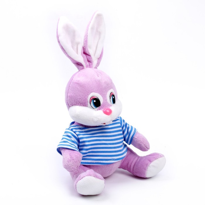 фото Мягкая игрушка «кролик в футболке», 20 см