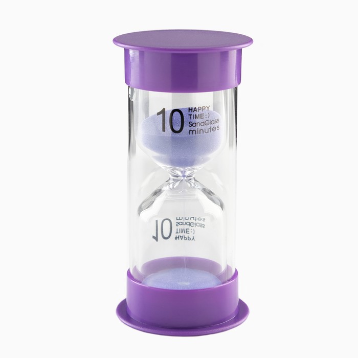 фото Песочные часы на 10 минут, 12 х 5.5 см , микс
