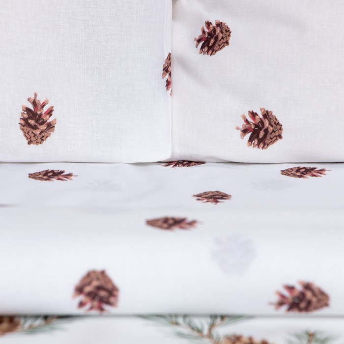 Постельное бельё Этель 1.5 сп Spruce branches 143х215 см,150х214 см, 70х70 см 2 шт,поплин 125 г/м2
Постельное бельё Этель 1.5 сп Spruce branches 143х215 см,150х214 см, 70х70 см 2 шт,поплин 125 г/м2