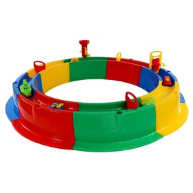 Песочница «Кольцо» d=1360 мм, с набором
Песочница «Кольцо» d=1360 мм, с набором
