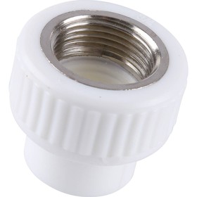 Муфта комбинированная Kalde, полипропиленовая, d=20 мм x 3/4", внутренняя резьба
Муфта комбинированная Kalde, полипропиленовая, d=20 мм x 3/4", внутренняя резьба