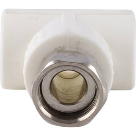 Тройник комбинированный Kalde, полипропиленовый, d=20 мм x 1/2", с накидной гайкой
Тройник комбинированный Kalde, полипропиленовый, d=20 мм x 1/2", с накидной гайкой