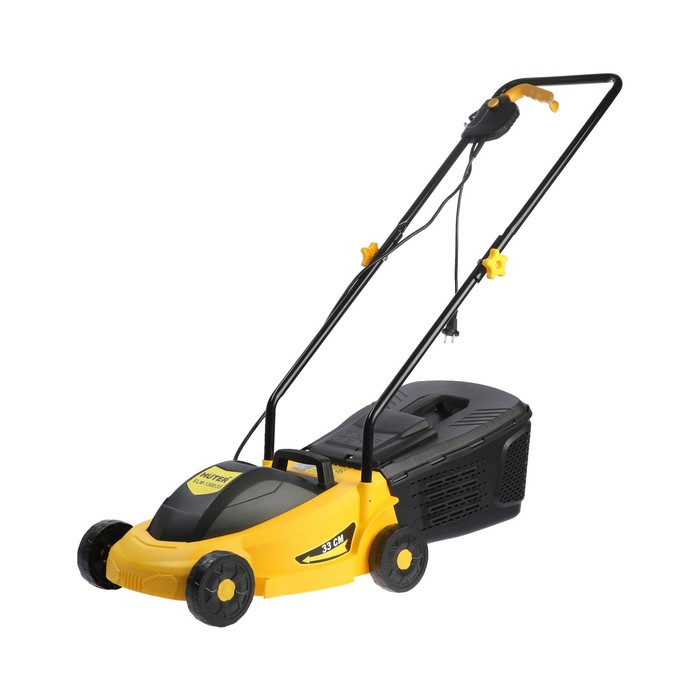 Газонокосилка электрическая Huter ELM-1300/33, 1300 Вт, ширина 33 см, высота 25-55 мм, 30 л
Газонокосилка электрическая Huter ELM-1300/33, 1300 Вт, ширина 33 см, высота 25-55 мм, 30 л