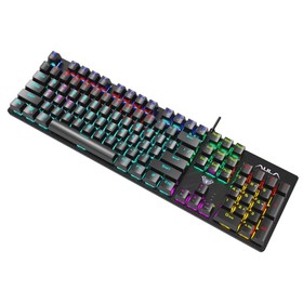 Клавиатура AULA S2022, игровая, проводная, механическая, 106 клавиш, USB, подсветка, черная 908531
Клавиатура AULA S2022, игровая, проводная, механическая, 106 клавиш, USB, подсветка, черная 908531