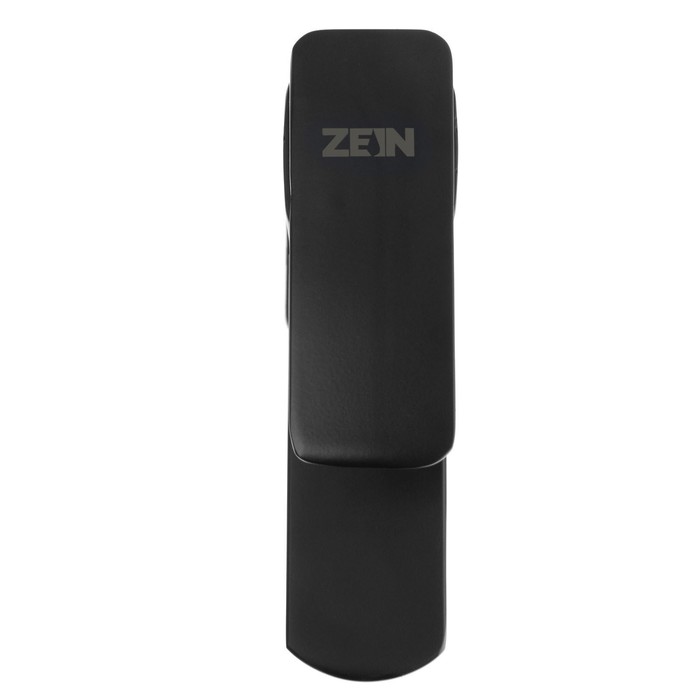 фото Смеситель для раковины zein zc2043, картридж керамика 35 мм, без подводки, черный