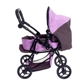 Коляска для кукол, универсальная, с корзиной, с переноской, ручка регулируется
Коляска для кукол, универсальная, с корзиной, с переноской, ручка регулируется