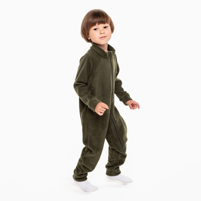 фото Комбинезон для мальчика, цвет хаки, рост 80-86 см юниор текстиль