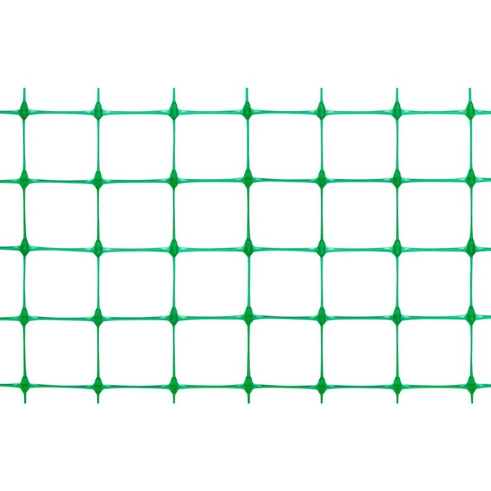 фото Сетка садовая кинза, 1 х 10 м, ячейка 30 х 25 мм, зеленая протэкт