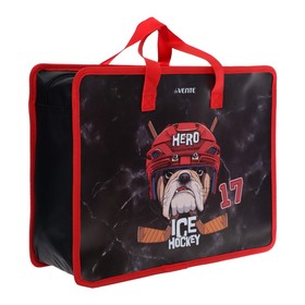 Папка с ручками пластиковая deVENTE Ice Hockey А4, 335 х 260 х 100 мм, текстильные ручки
Папка с ручками пластиковая deVENTE Ice Hockey А4, 335 х 260 х 100 мм, текстильные ручки