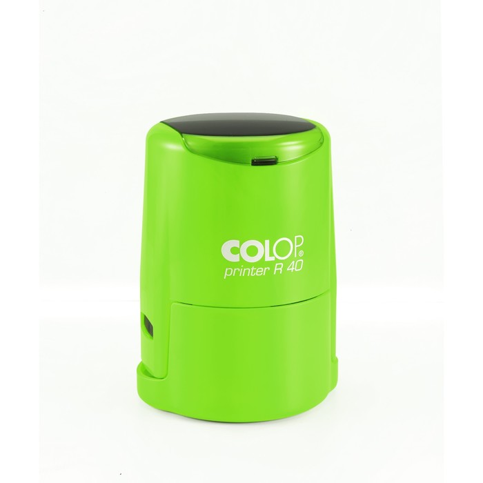 Оснастка для круглой печати автоматическая COLOP Printer R40, диаметр 41.5 мм, с крышкой, корпус зелёный неон
Оснастка для круглой печати автоматическая COLOP Printer R40, диаметр 41.5 мм, с крышкой, корпус зелёный неон