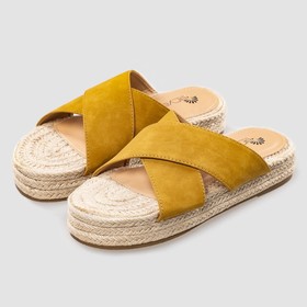 Тапочки женские, размер 39, цвет желтый
Тапочки женские, размер 39, цвет желтый