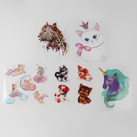 Набор средних термотрансферов, 5 шт, МИКС
Набор средних термотрансферов, 5 шт, МИКС