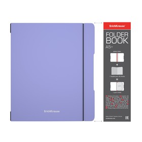 Тетрадь А5+, 2x48 листов в клетку ErichKrause "FolderBook Pastel", сменная пластиковая обложка, блок офсет, белизна 100%, фиолетовая
Тетрадь А5+, 2x48 листов в клетку ErichKrause "FolderBook Pastel", сменная пластиковая обложка, блок офсет, белизна 100%, фиолетовая