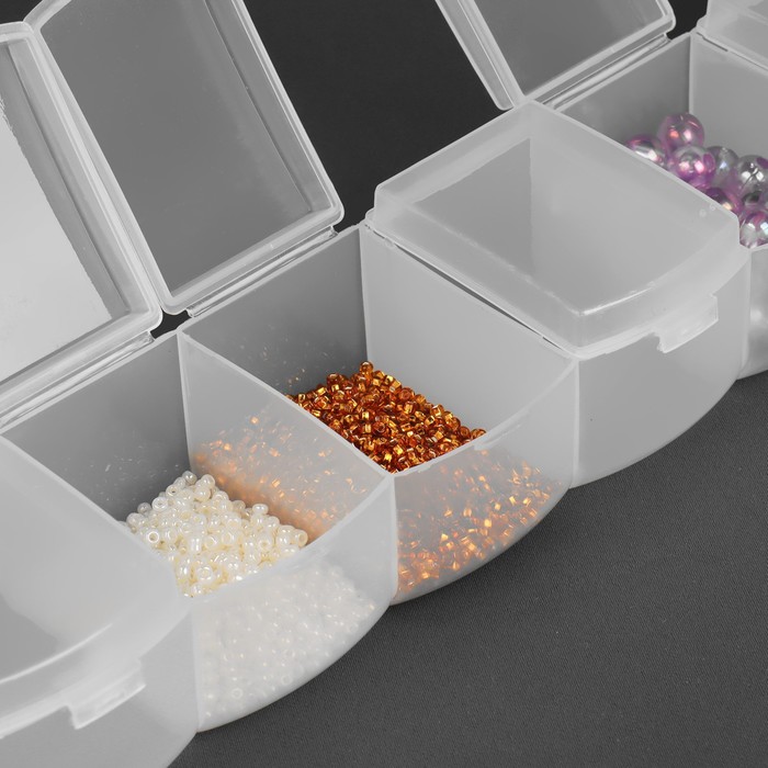 фото Органайзер для хранения мелочей, 25,5 × 5,5 × 4 см, цвет прозрачный